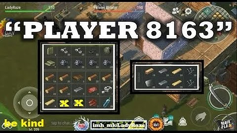 "PLAYER 8163" bases raided with tanning rack to block | REVENGE RAID (alu bars are mine)  - LDOE