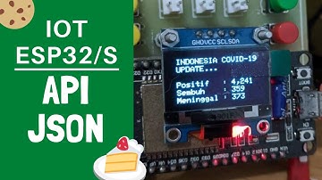 [FREE SOURCE CODE] Belajar API  JSON ESP32S/ESP8266 - IOT Indonesia Covid 19 Arduino