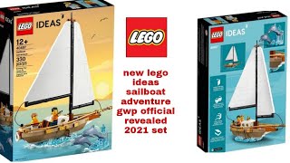 new lego ideas sailboat adventure gwp official revealed 2021 set