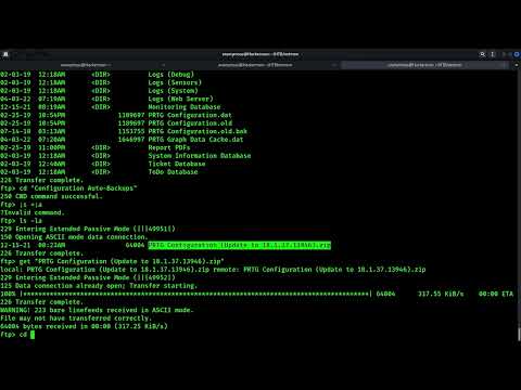 HackTheBox #068 Netmon