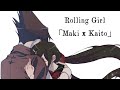 Danganronpa V3 - Rolling Girl ( With lyrics ) [ Maki x Kaito ] -SPOILERS!