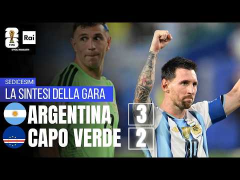 Video Mondiale 2026, Argentina-Capo Verde 3-2: la sintesi della gara