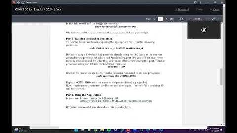 Lab Exercise 4 Video Explanation