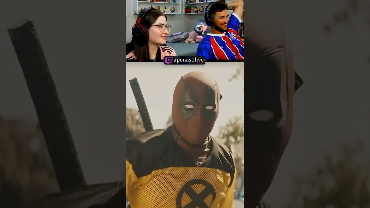 Deadpool sendo estagiário #react #deadpool #shorts