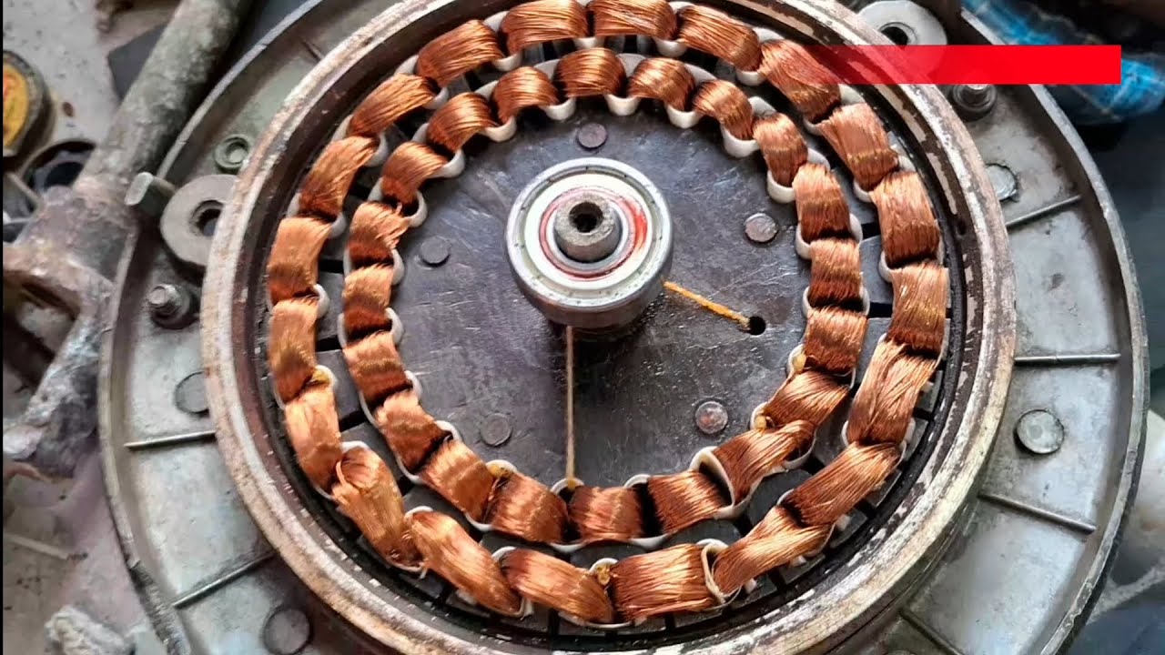 56 Inch Ceiling Fan Copper Rewinding 20 + 20 Slots and Coils Winding Full Video Details 