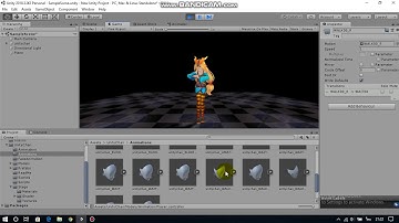 Unity การสร้างตัวละครเดินในเมืองจำลอง