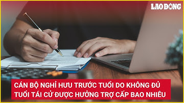 Cán bộ nghỉ hưu trước tuổi do không đủ tuổi tái cử được hưởng trợ cấp bao nhiêu | Báo Lao Động
