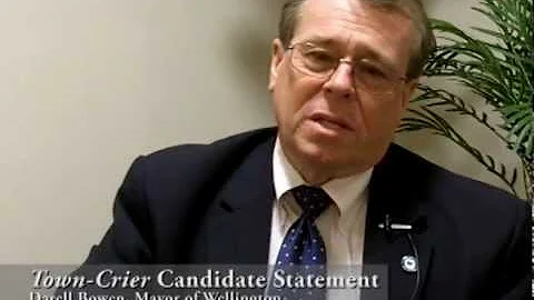 Darell Bowen Candidate Statement