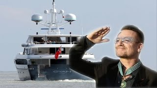 Bono (Paul David Hewson's) super luxury yacht 