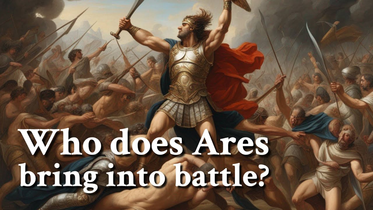 Who does Ares bring into battle? Greek Mythology Story YouTube