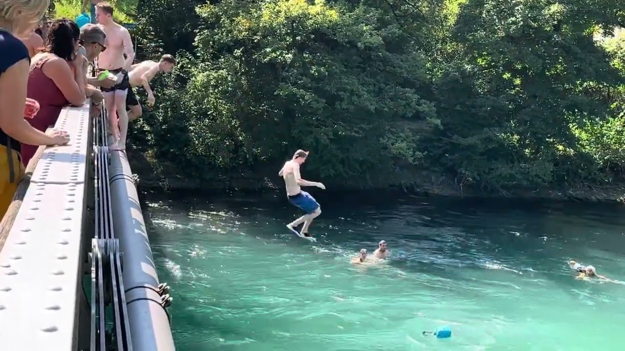 Aare 🇨🇭Weekend in Bern 🌴 Swimming Switzerland