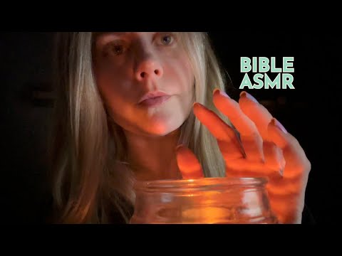 ASMR | Candle and Hand Movement Triggers | Acts 4:5-22 Study