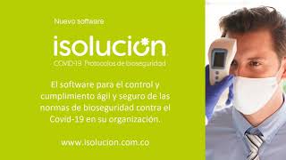 ISOLUCIÓN Covid-19 software control bioseguridad covid-19