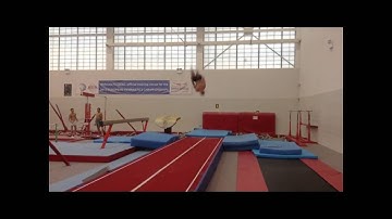 Dominick Adam Cunningham FX - Double Arabian Piked With 1/2 Twist + Double Arabian Tucked