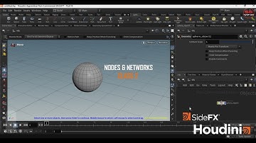 Nodes & Networks in Side fx Houdini | Houdini FX for beginners ( class 2 ) | SG VFX