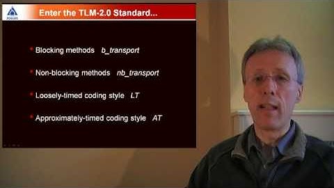 RTL vs TLM and AT vs LT in SystemC TLM-2.0