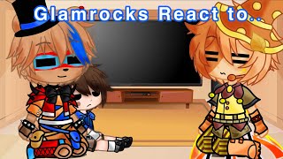 [FNaF] Glamrocks React To Every Freddy and Foxy In A Nutshell || My AU || Original ||