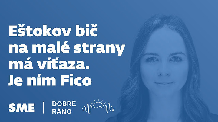 Dobré ráno: Eštokov bič na malé strany má víťaza. Je ním Fico (2.7.2025)