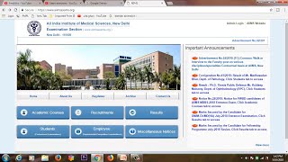 AIIMS Admit Card 2018 for MBBS goes online today at aiimsexams.org;check how to download