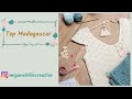 Tutorial camiseta/top Madagascar a crochet