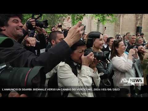 L'ANNUNCIO DI SGARBI: BIENNALE VERSO UN CAMBIO DEI VERTICI NEL 2024 | 03/06/2023