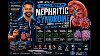 Nephritic Syndrome Made Easy | IgA, PSGN, ANCA Vasculitis, Anti-GBM & Lupus | ABIM ABIM & USMLE