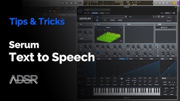 Serum Tutorial: How to Make Serum Literally Talk (Secret Wavetable Feature)