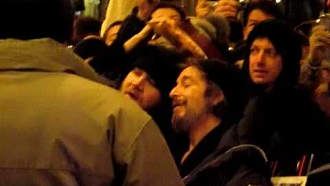 Al Pacino outside of The Broadhurst Theatre in NY ...