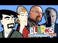 Bryan cranston  michael mckean in clerks animated 2000