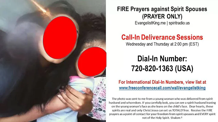 FIRE Prayers against Spirit Spouses (PRAYER ONLY)