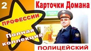 Карточки Домана Профессии часть 2