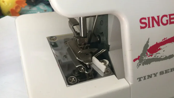 Singer Tiny Serger TS-380 in motion