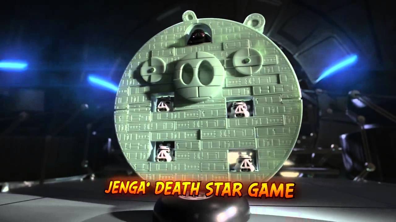Angry Birds Star Wars JENGA Death Star - YouTube