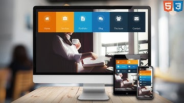 Responsive Ratina Menu Bar Html5 CSS3 & Jquery | Responsive Navigation Bar
