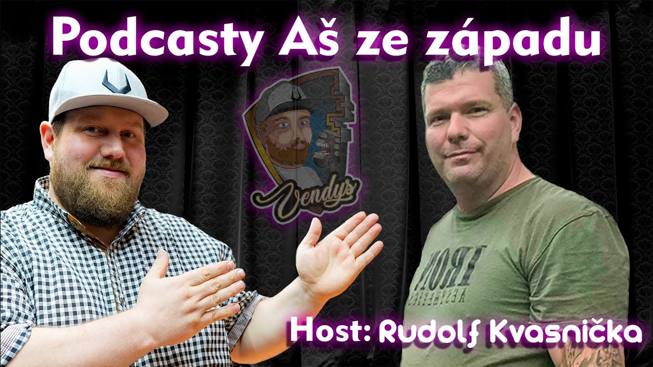 Podcasty Aš ze západu #23  živě - Host: Tenilu Rudolf Kvasnička   ( 2024 CZ )