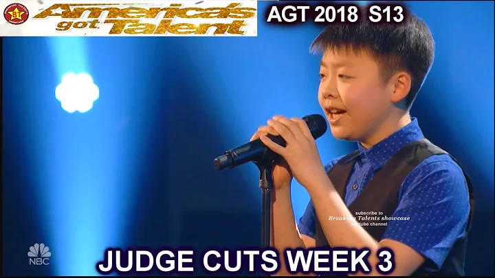 Jeffrey Li sings One Moment In Time  America's Got...