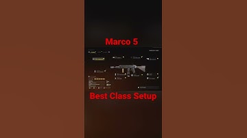 Call of Duty: Vanguard - New Marco 5 Best Class Setup