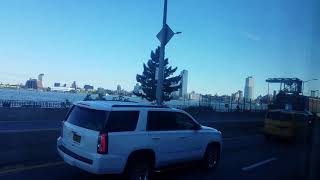 A ride on 2007 MCI D4500CL 3340 on the BM1 ( From Midtown to Downtown )