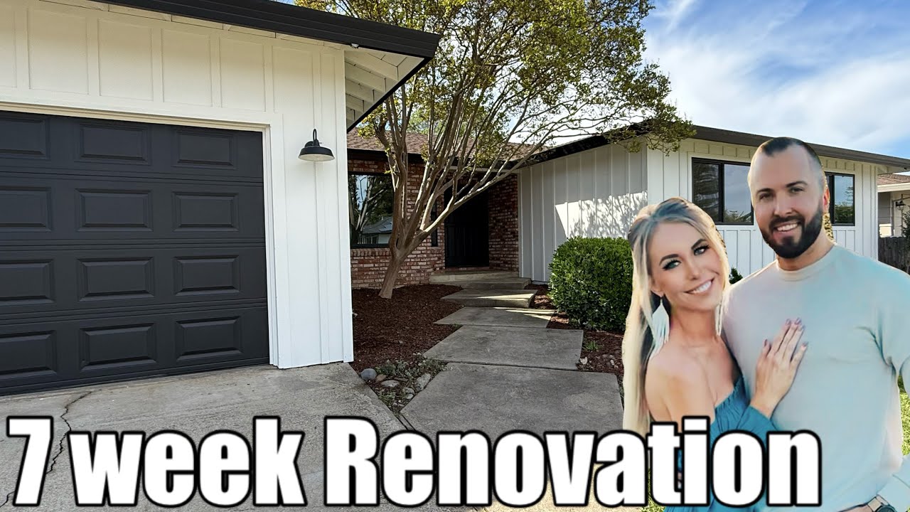ENTIRE HOME RENOVATION in 7 WEEKS ( BEFORE + AFTER )
