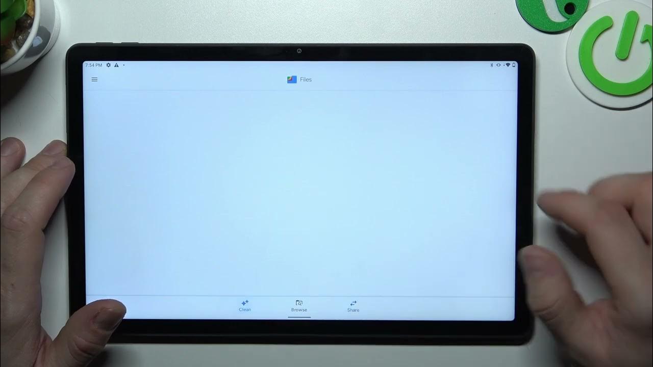 How to Use Files by Google on Lenovo Tab P11 Plus - Operate File