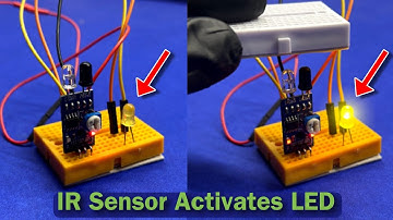 Sensory Illumination: IR Sensor Controlled LED I Robo Army I Basic Electronics Project