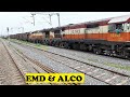 Bhubaneswar Skip Sarla Junction, Arrive Sambalpur City &amp; Overtake Twin EMD ALCO Freights