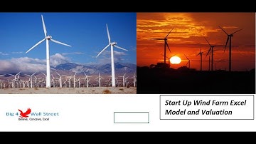 Wind Farm Financial Model Template