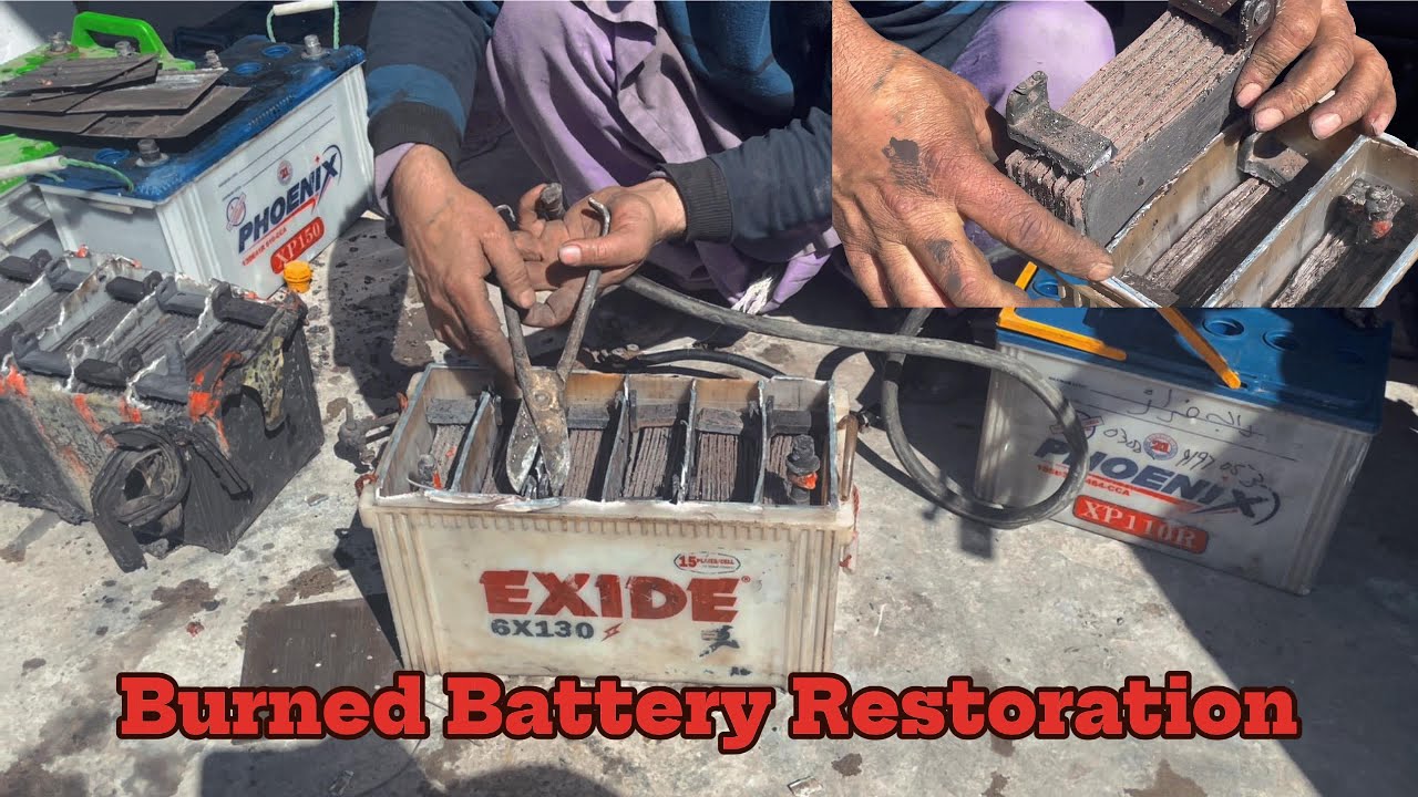 Brilliant Lead Acid Battery Restoration - YouTube