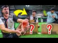 WAS ist in den MYSTERY BOXEN FUßBALL CHALLENGE! *schmerzhaft*