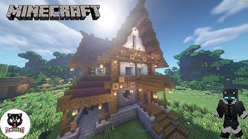 Minecraft | How to build a Stylish & Compact Medieval House