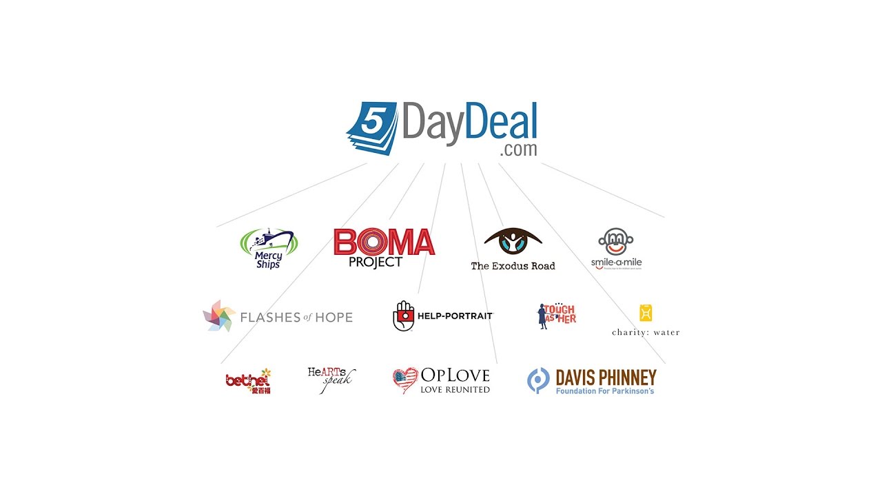 5DayDeal - Save. Give. Learn. Create. (repeat)