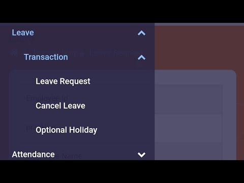 How to apply leave in allsec smartpay mobile service app