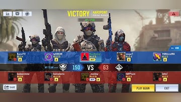 Firing Range 5 V 5 🔥🔥Hardpoint || COD Mobile MP-Gameplay