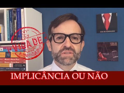 Vídeo: É uma implicância?